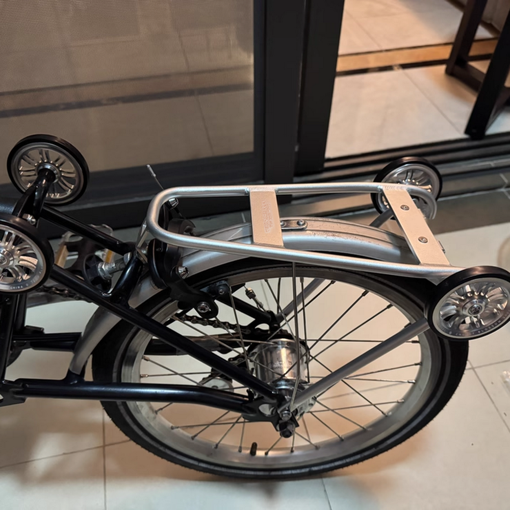 Bike Cargo Rack - Unionjack Aluminum Rear Rack for Brompton