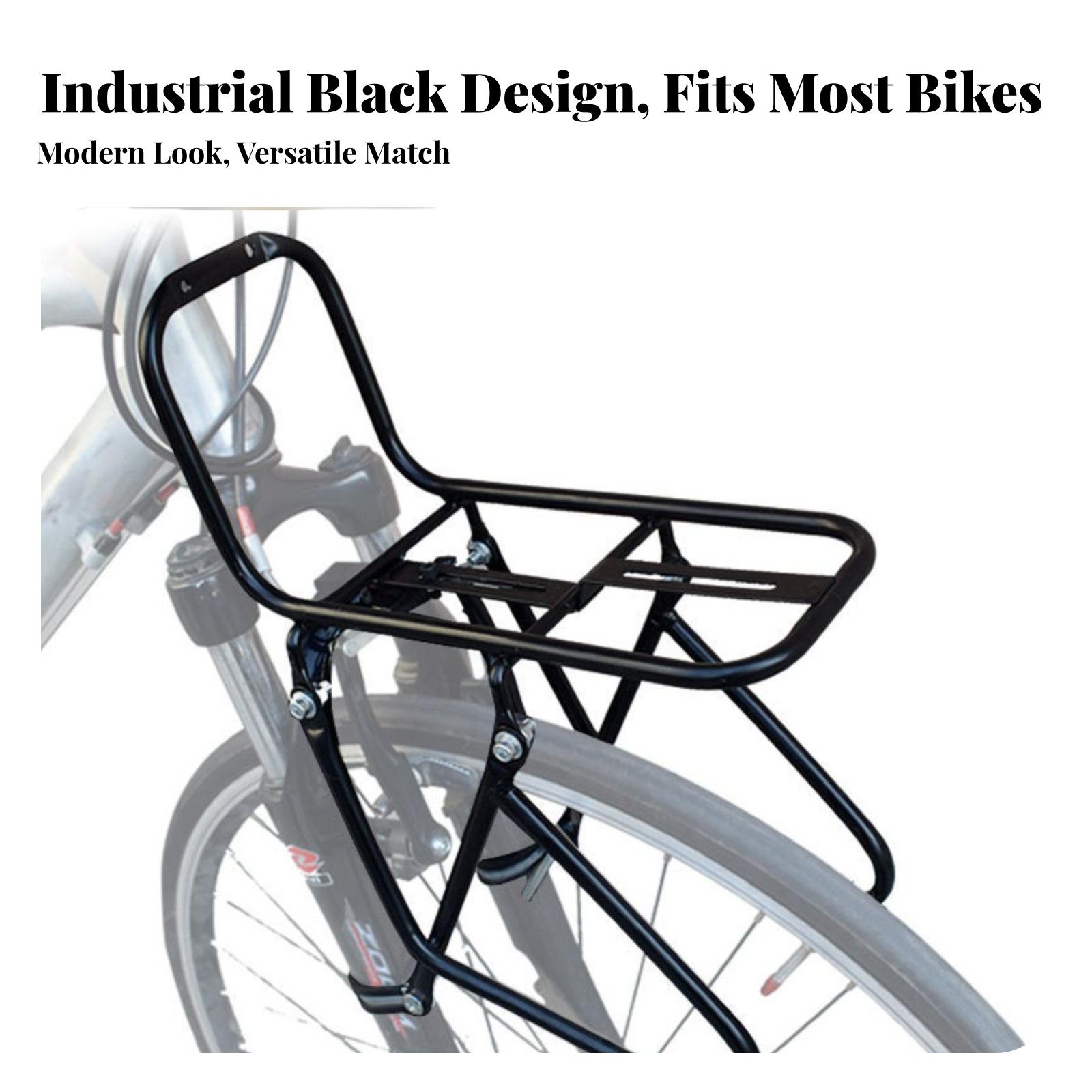 Bike Cargo Rack - Mountain Bike Front Rack Disc Brake