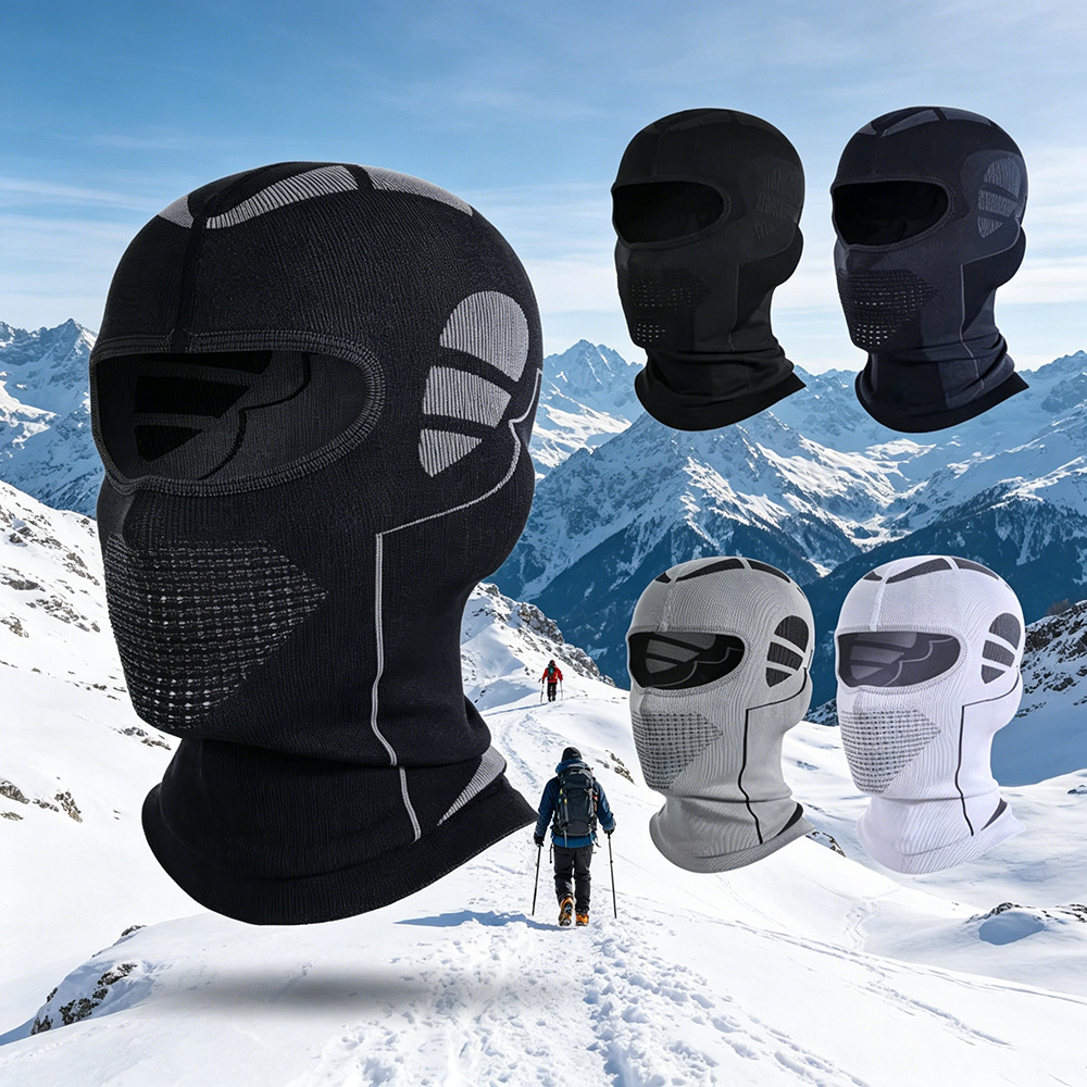 Aero Cycling Helmet - Men Women Cold-Proof Thermal Scarf Winter