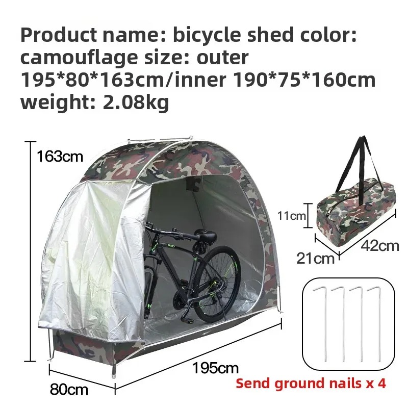 Portable Outdoor Bike Shelter  - Cycling Gear Needed review and price