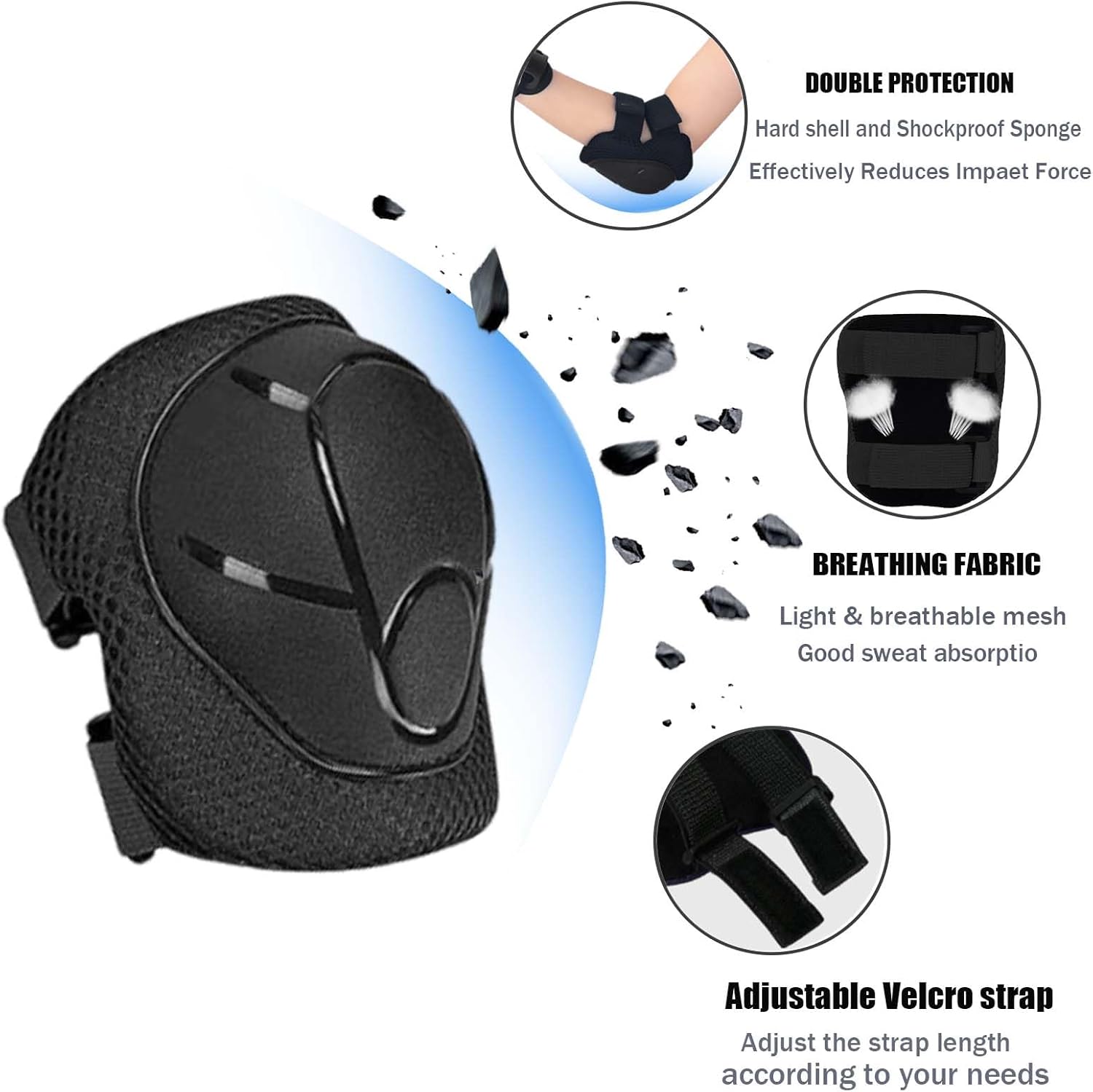 Kids/Youth Knee Pads Elbow Pad - Youth Cycling Gear review and price
