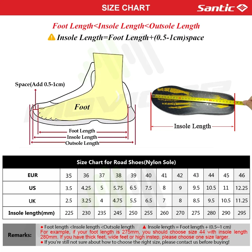 Santic Men's Lock Road Bike Sh - Cycling Shoe Insoles review and price