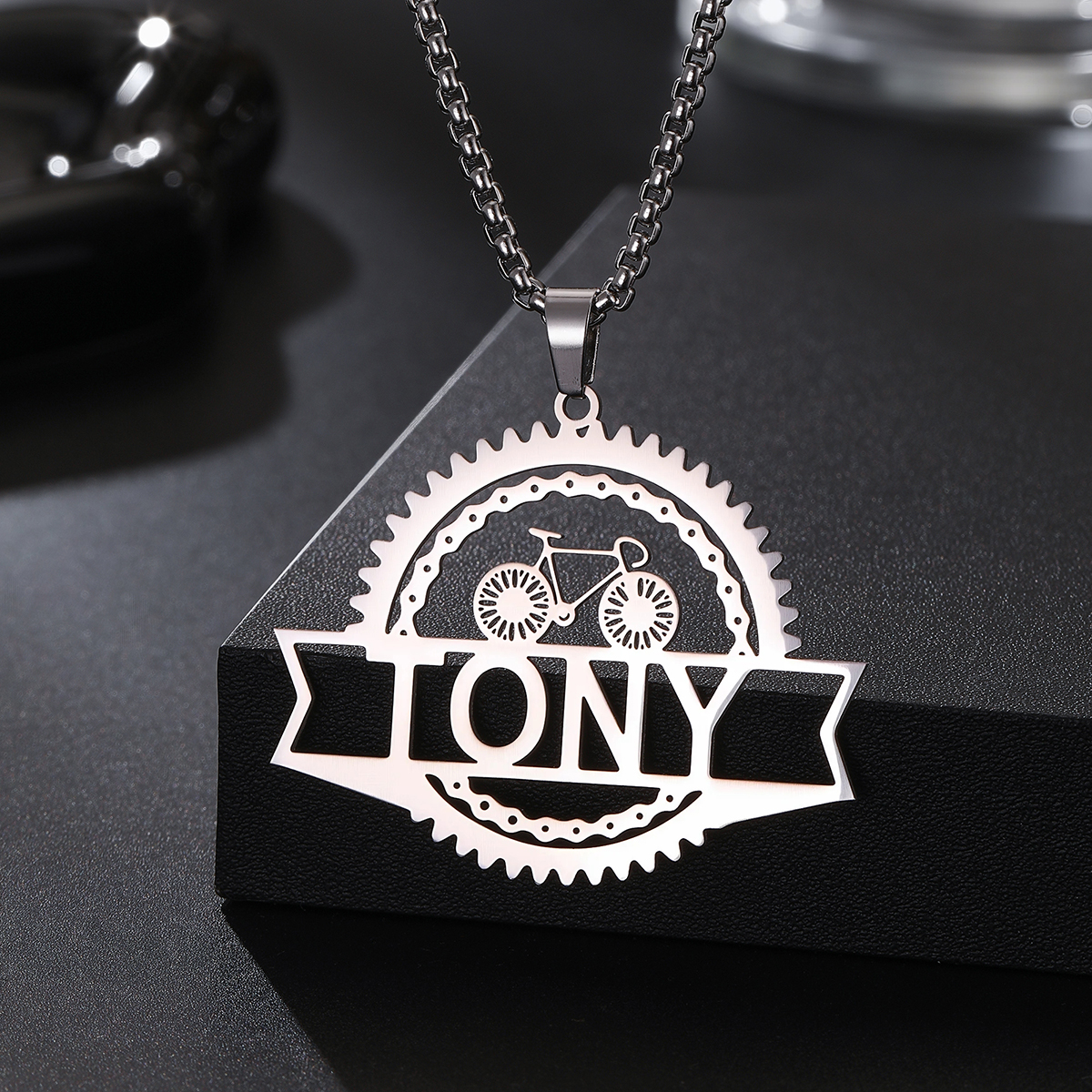 Custom Cycling Gear Name Neckl - Cycling Gear Names review and price