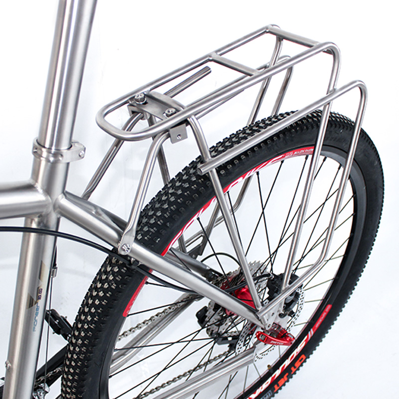 Bicycle Rear Luggage Titanium  - Bike Cargo Rack review and price