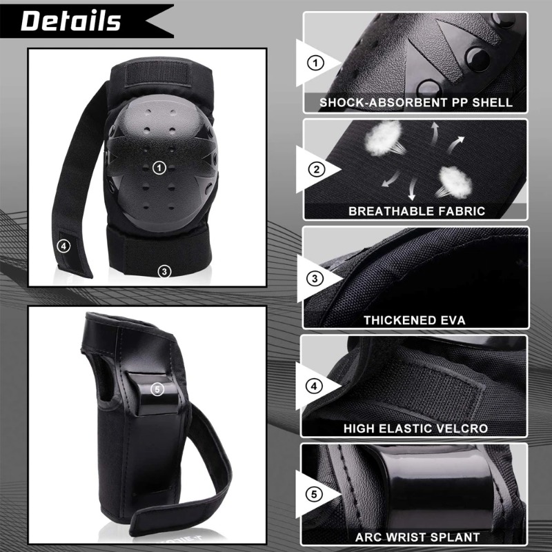 Adult Youth Protective Knee Pa - Youth Cycling Gear review and price