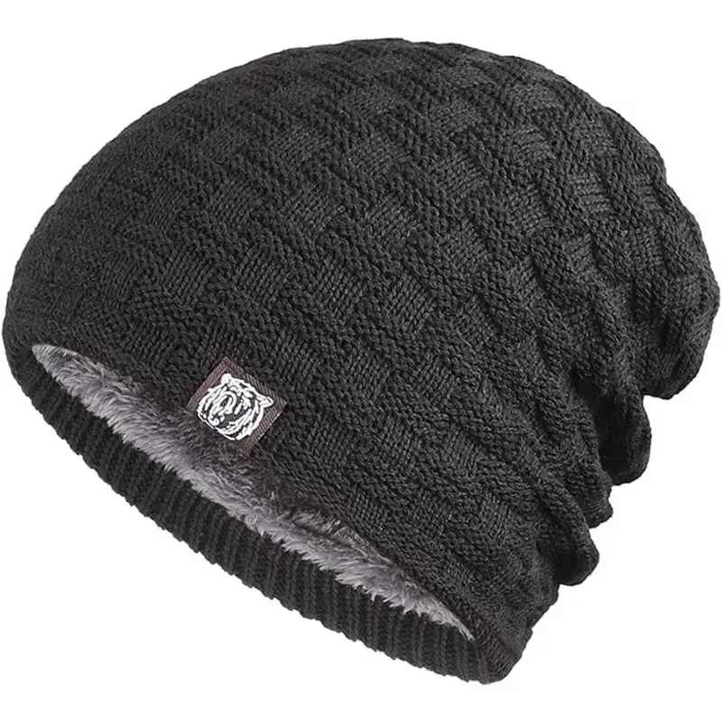 Mens Plush Lining Beanie Winte - Cycling Gear For Cold Weather review and price