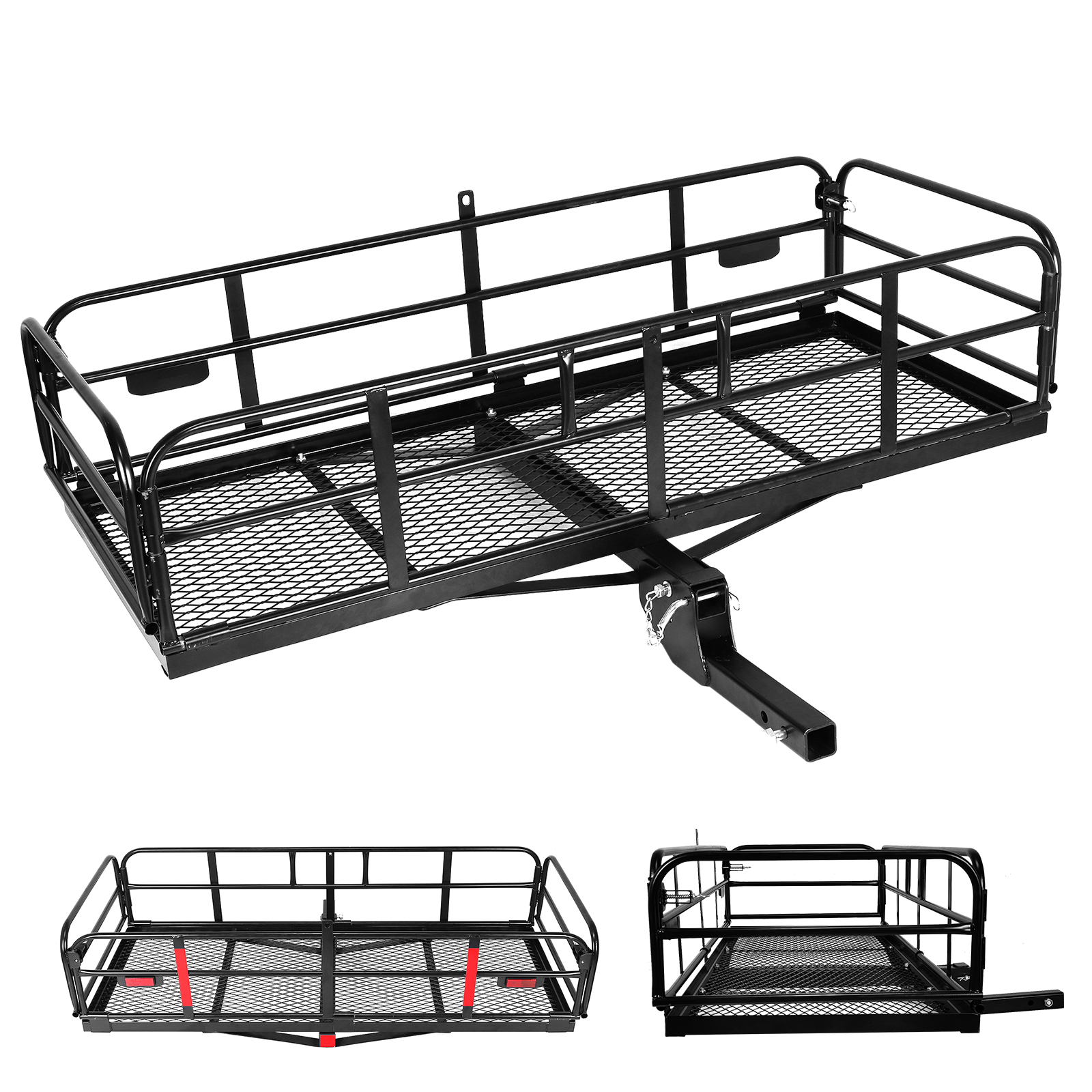 Heavy Duty Folding Trailer Hit - Bike Cargo Rack review and price