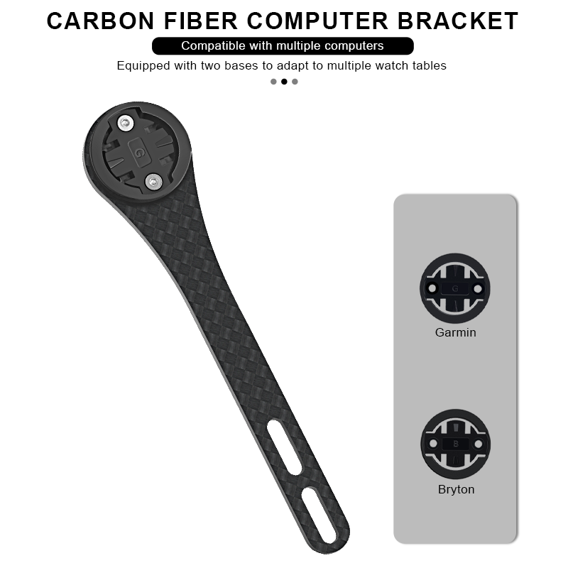 Bike Computer Holder Carbon Fi - Cycling Gear Mount review and price