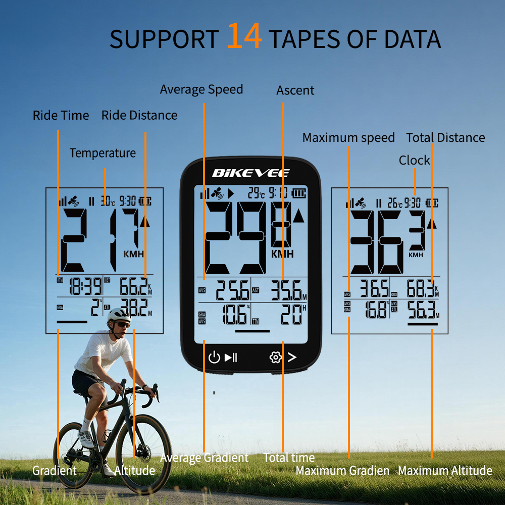 Bike Computer Waterproof Wirel - Cycling Gear Rack review and price