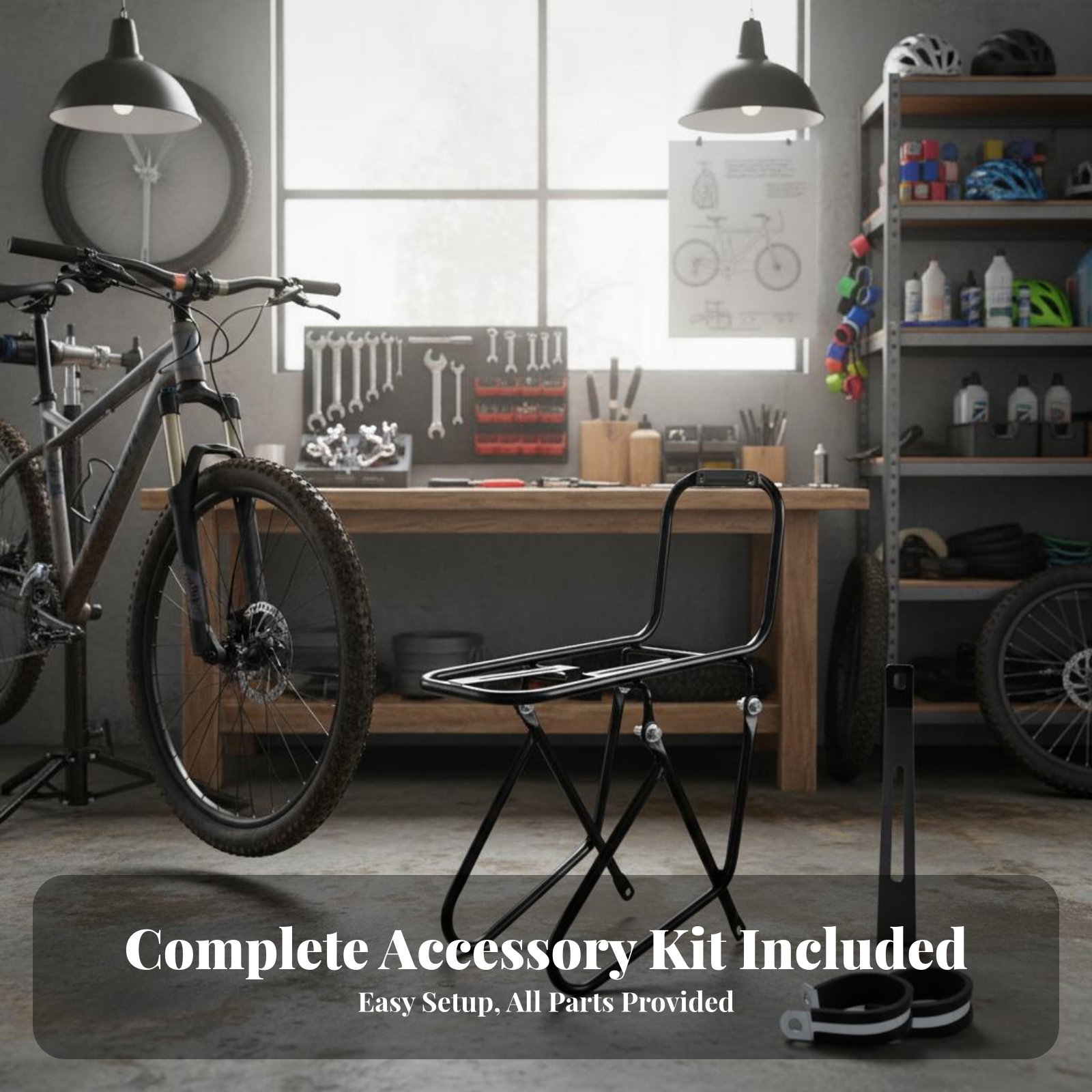 Mountain Bike Front Rack Disc  - Bike Cargo Rack review and price