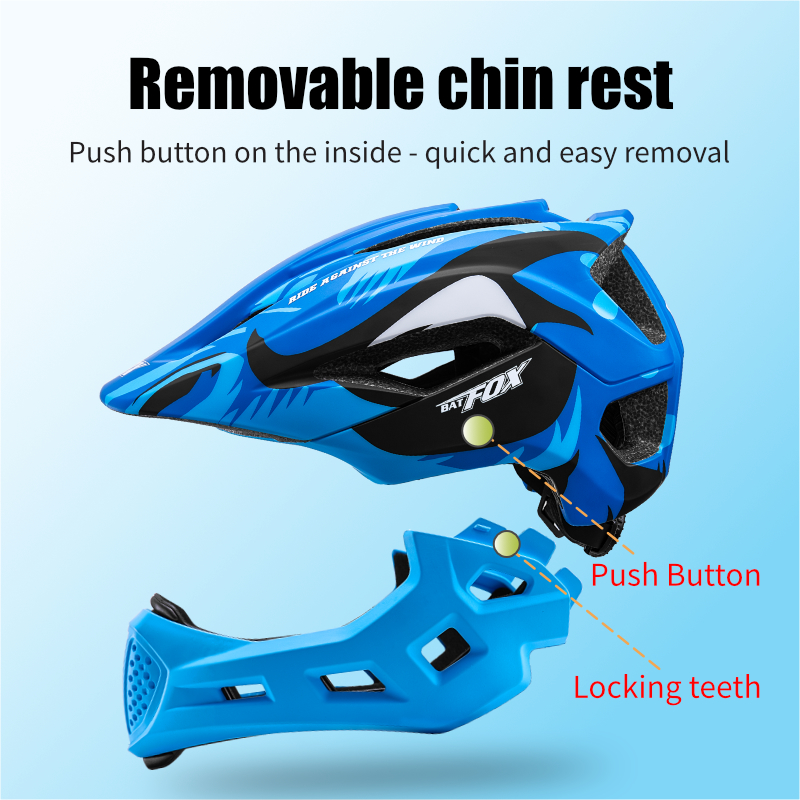 BATFOX Kids Full Face Bike Hel - Youth Cycling Gear review and price