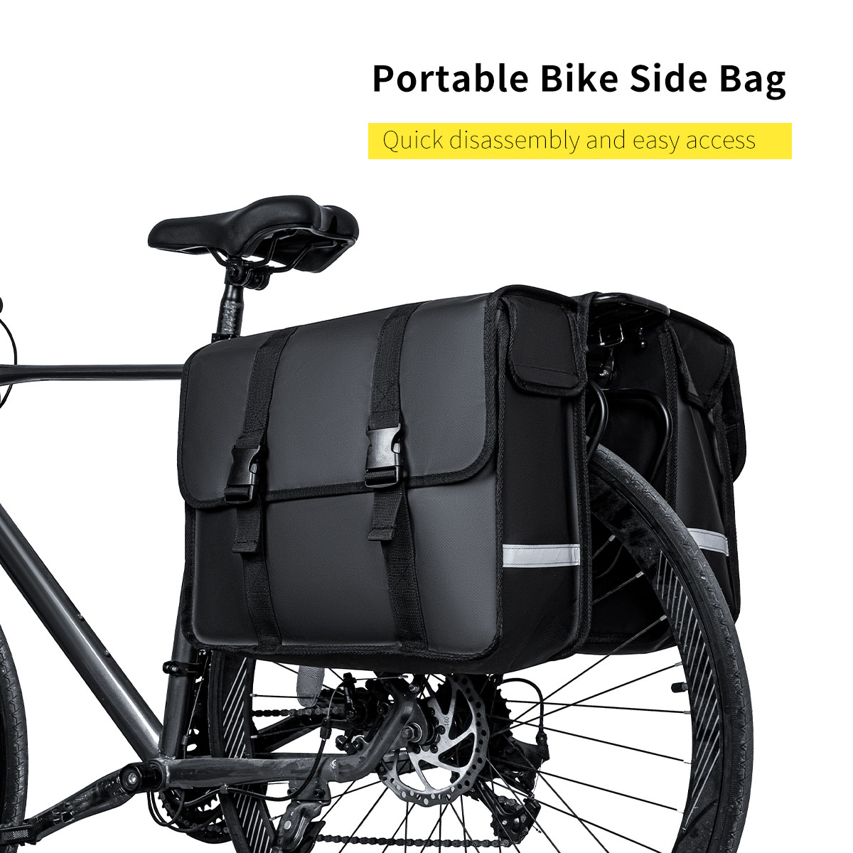 Bicycle pannier mountain bike  - Cycling Gear Rack review and price