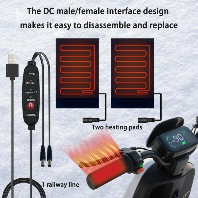 Electric Heated Grip Warmer Co - Cycling Gear For Cold Weather review and price